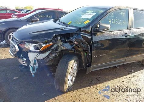 2020 Chevrolet Equinox Fwd Ls из США, поврежденный, VIN 2GNAXHEV2L6221539